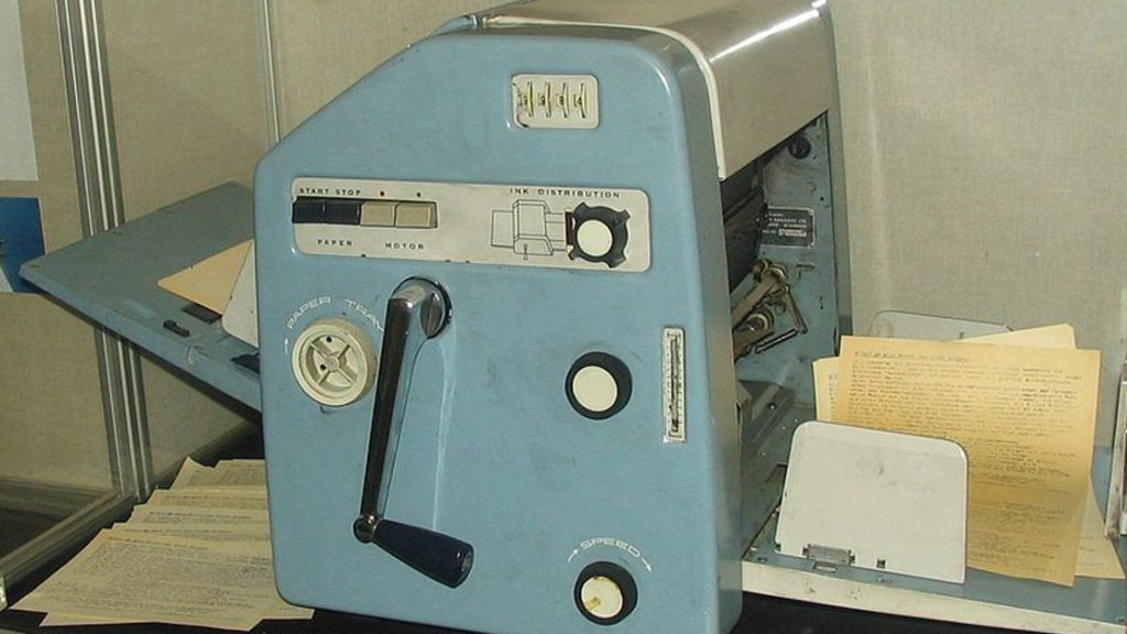 Matritzendrucker (© WIkipedia Magnus Manske)