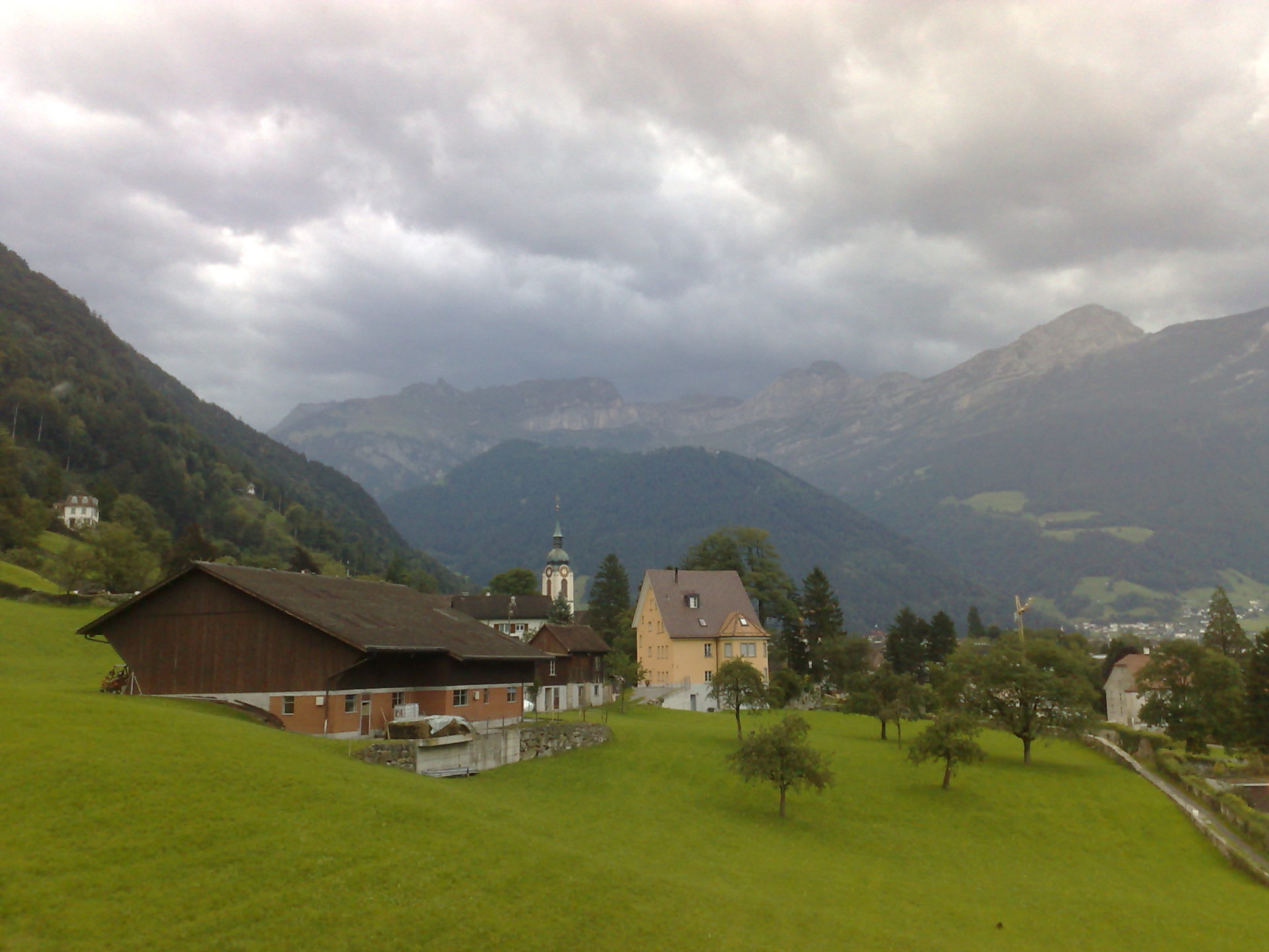 Auch Wolken lassen erahnen, was auf uns zukommt...