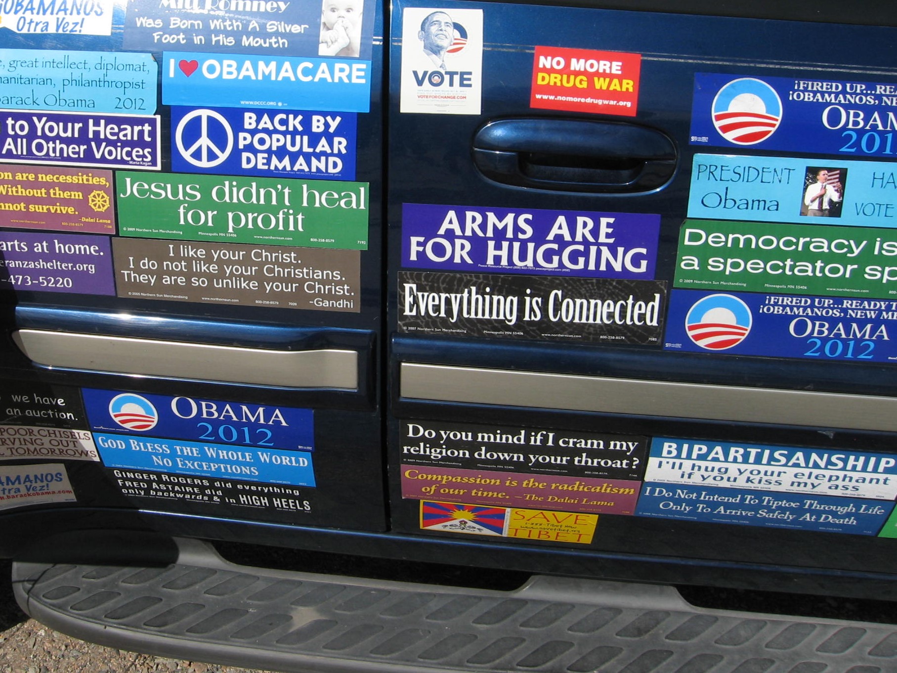 Mobile Propaganda im Wahljahr 2012. Foto: Elisabeth Aeberli
