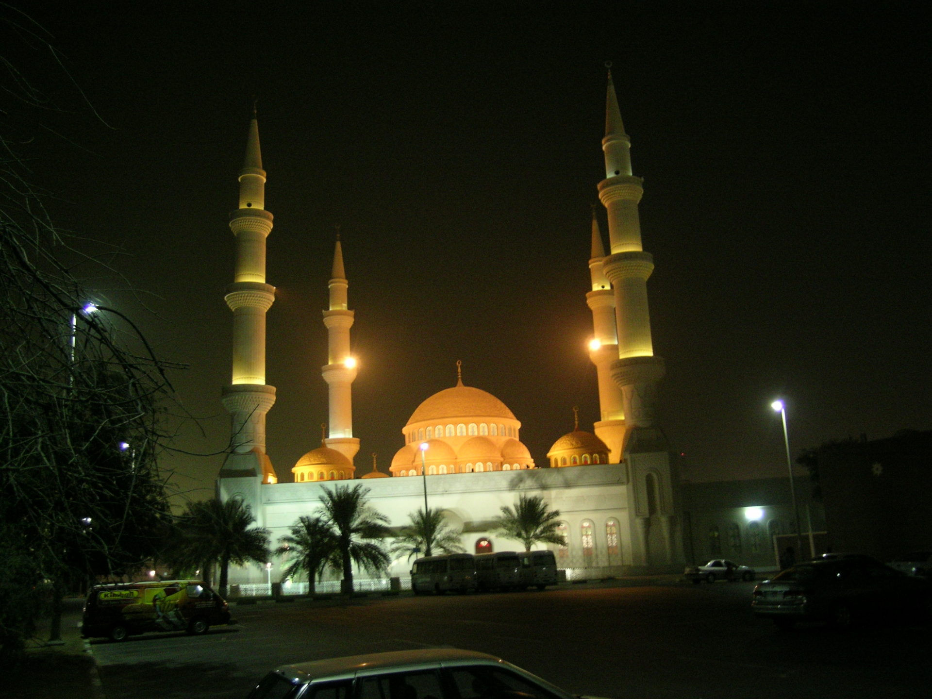 Moschee in Abu Dhabi.   © Walter Ludin 2005