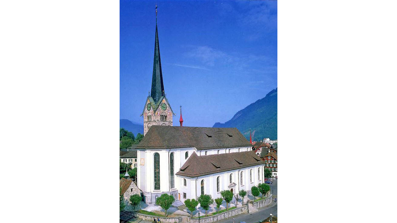 Pfarrkirche von Stans. In der Streitsache ging es um die Besetzung der Pfarrei. Die Richter entschieden zu Gunsten der Pfarrgemeinde. (Foto: Arnold Odermatt)