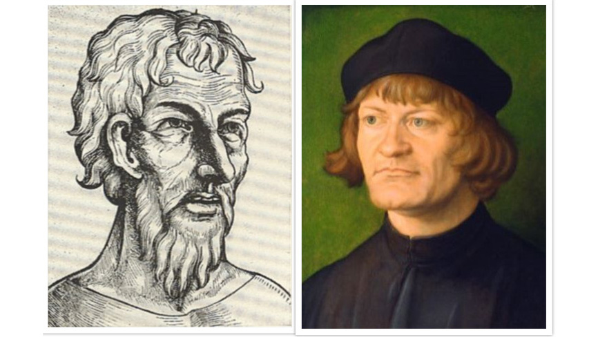 Bruder Klaus und Ulrich Zwingli. Der Zürcher Reformator wusste sich im Einsatz für den Gemeinnutzen einig mit dem Ranfteremiten, der zwei Generationen vor ihm gelebt hatte. (Fotos: zVg)