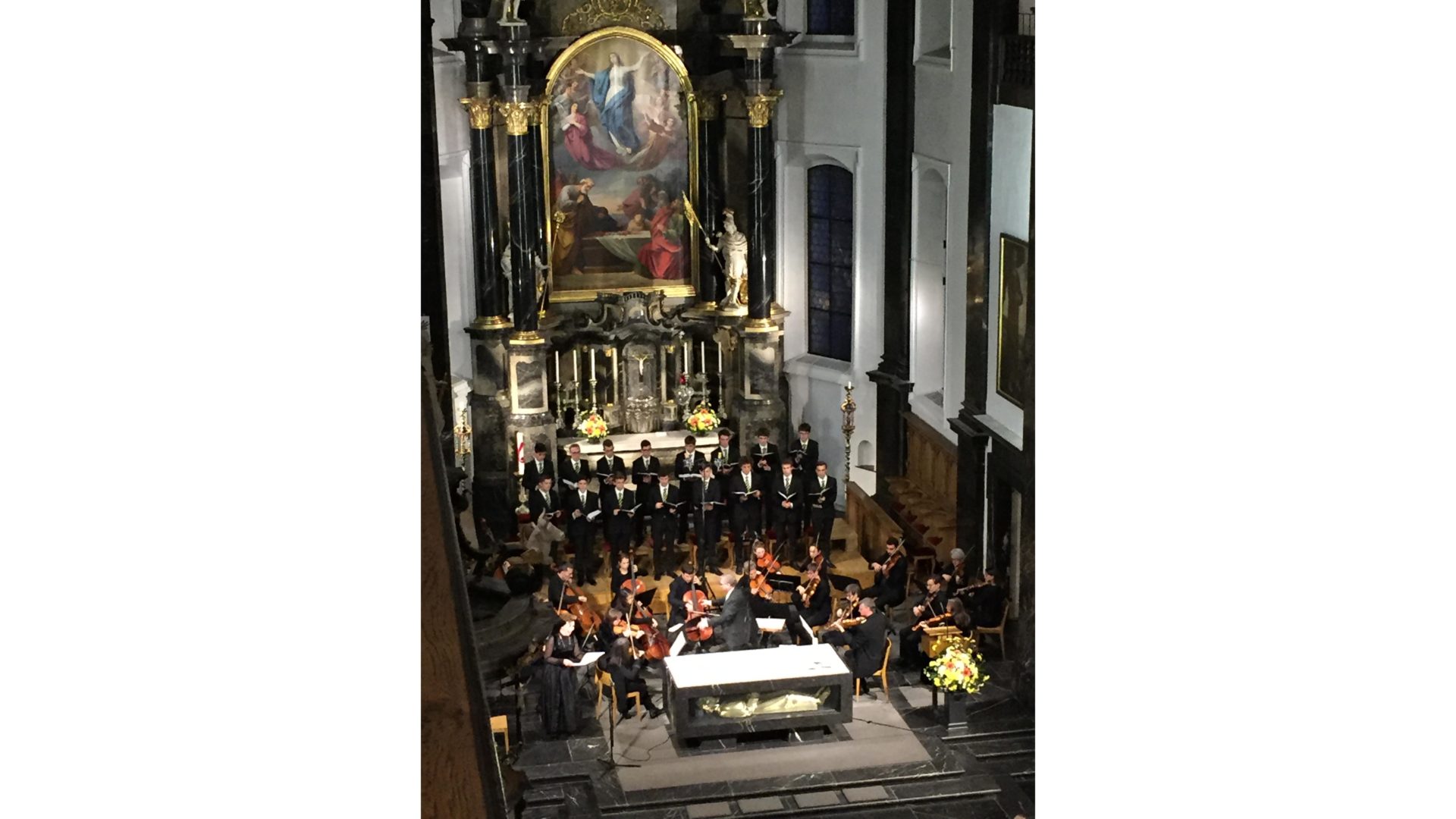 Uraufführung der Kantate Dorothea von Joël von Moos am 22.10. in Sachseln (Foto: Peter Spichtig op)