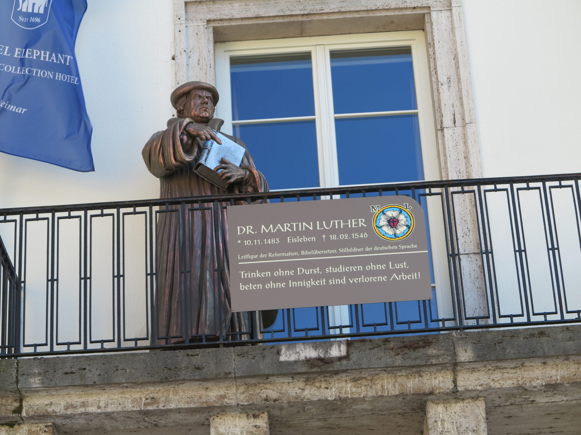 Brauchen wir einen neuen Luther? (Luther in Weimar) © Walter Ludin
