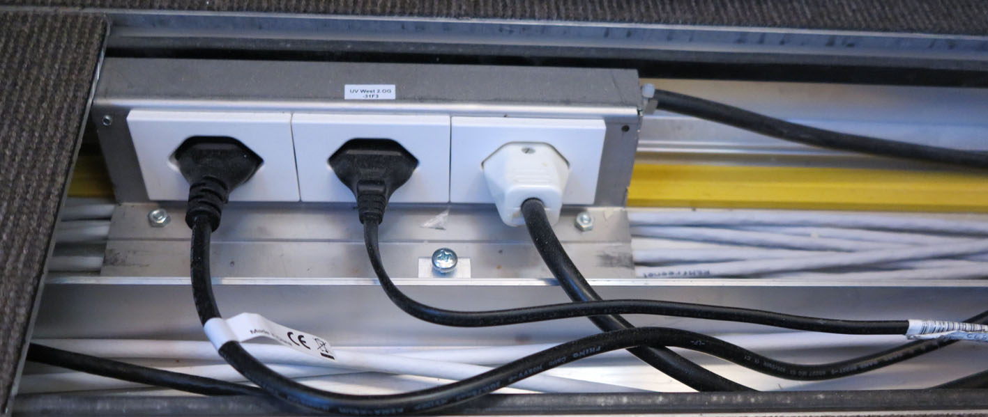 Kommt der Strom aus der Steckdose? © Walter Ludin
