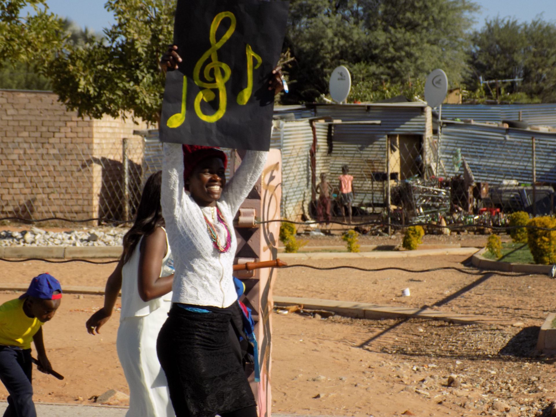 APC makes a music-dance into the slum