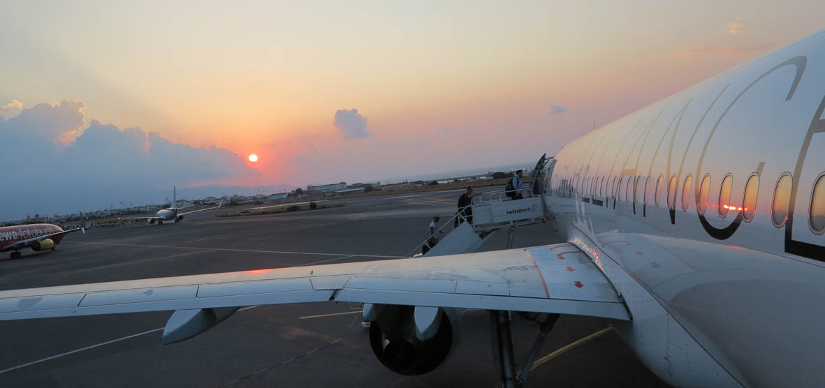 Flug in den Abend. © Walter Ludin