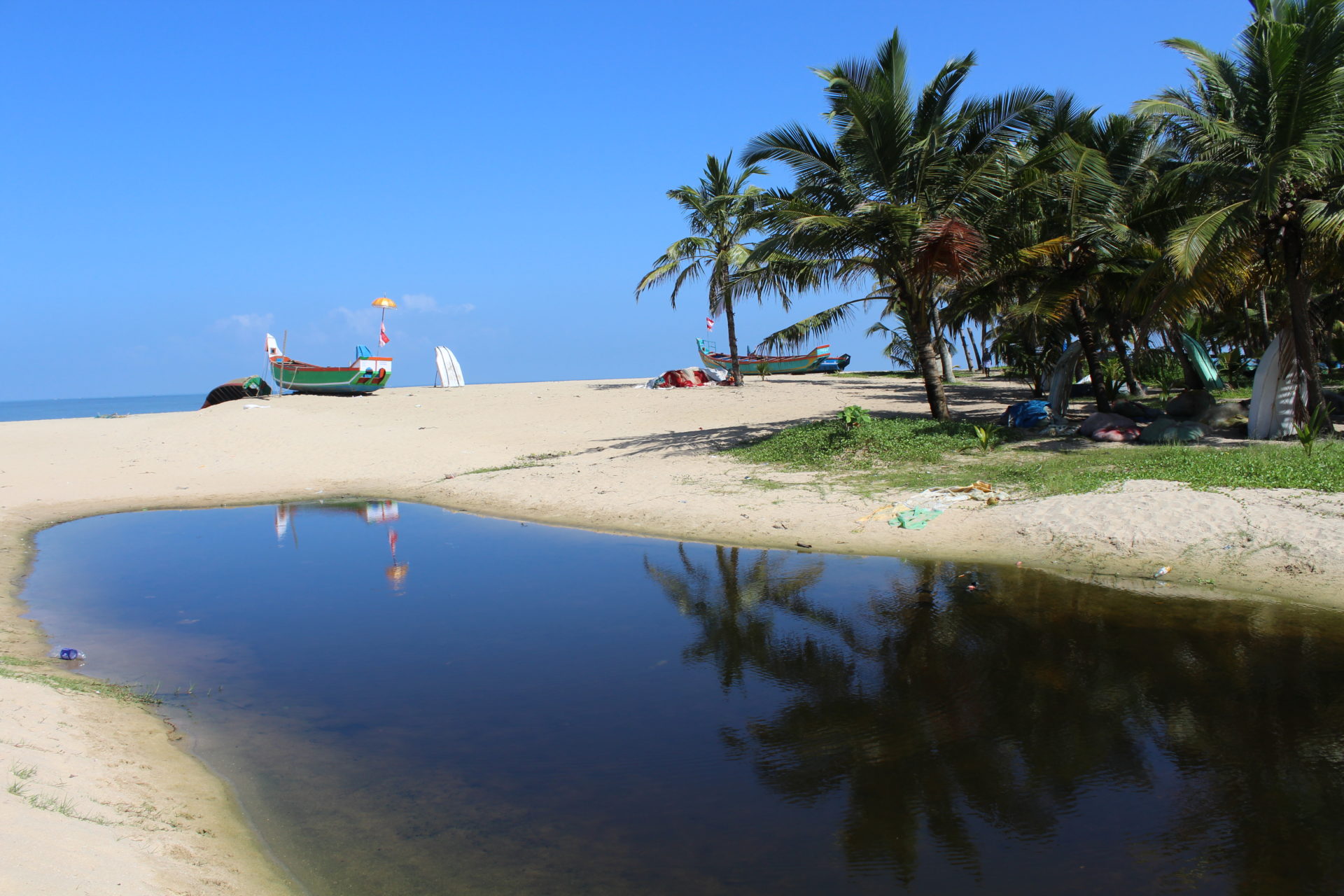 Tropischer Strand in Mararikulam, Kerala © GFX 2015