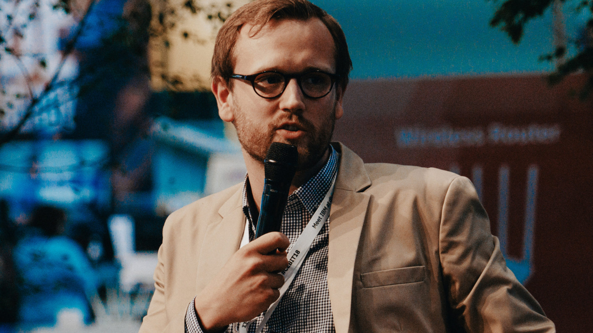 Jonas Bedford-Strohm an der CEBIT 2018