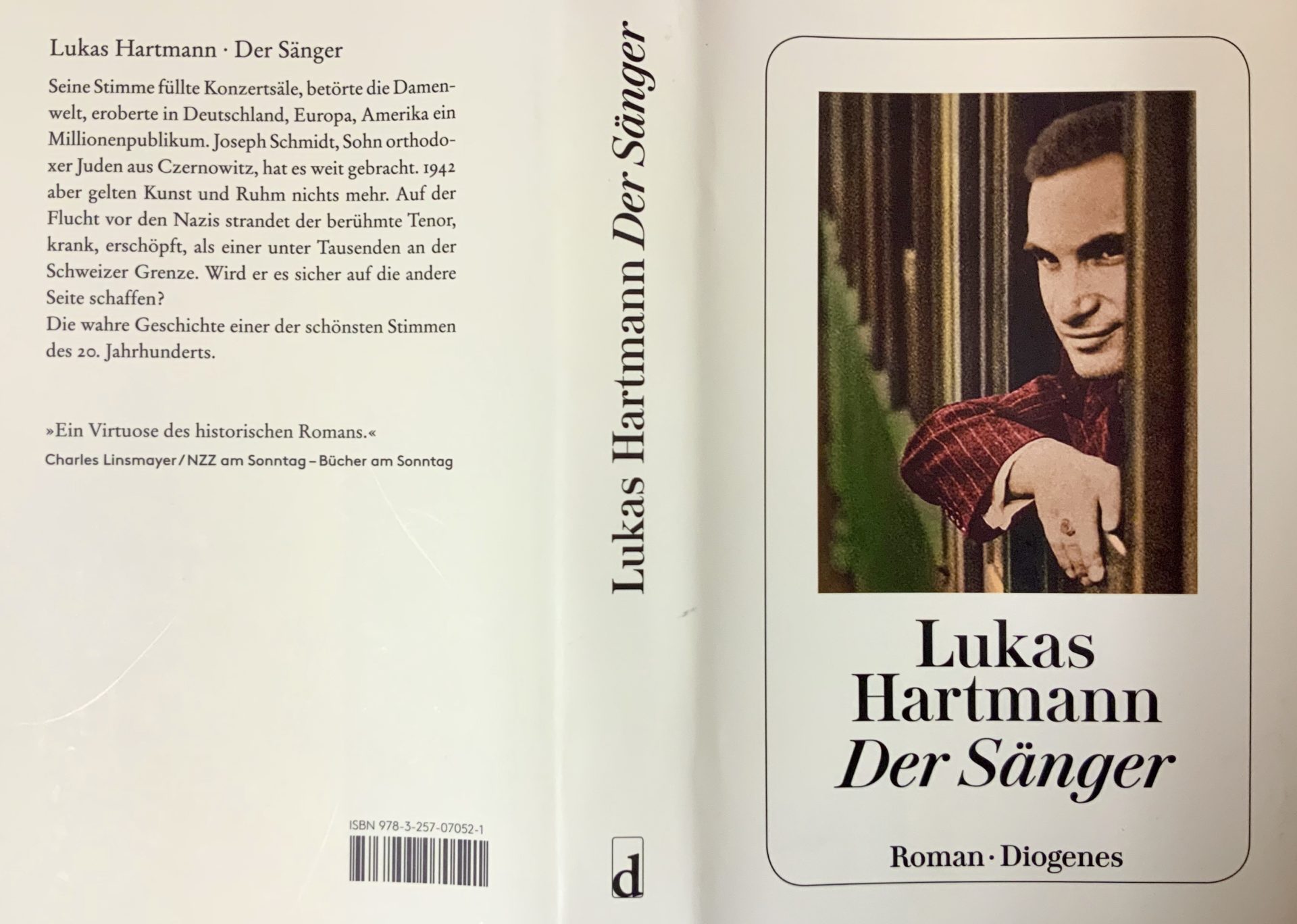 Umschlag des Buches 'Der Sänger'
