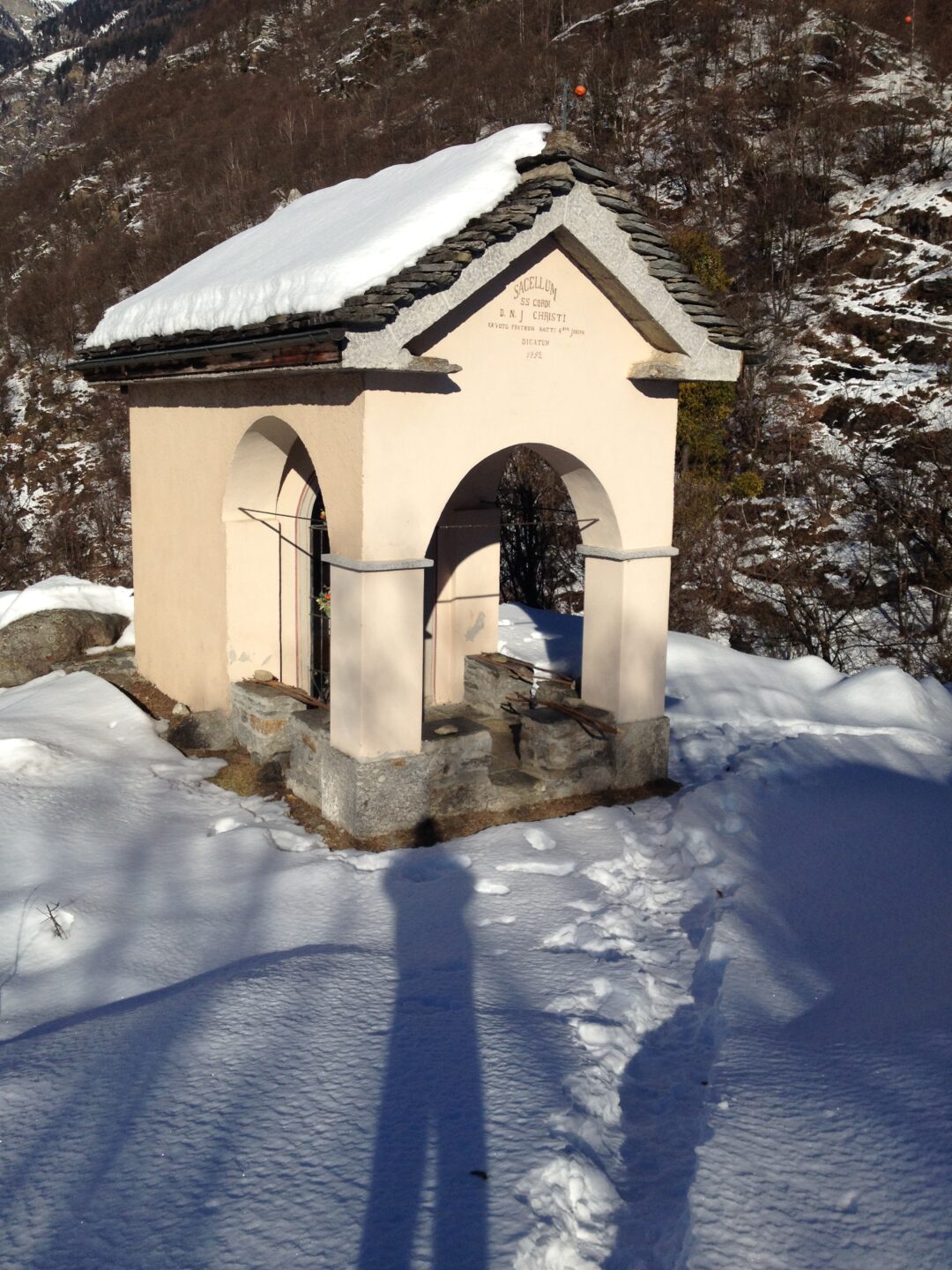 Sacro Cuore im Winter