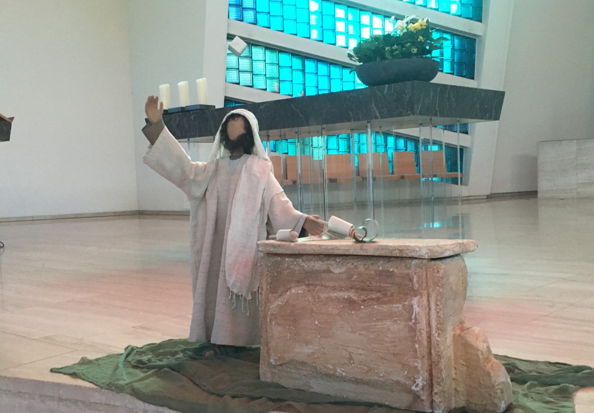 Jesus auf Predigtreise in Pfäffikon ZH. Bild: Karin Reinmüller