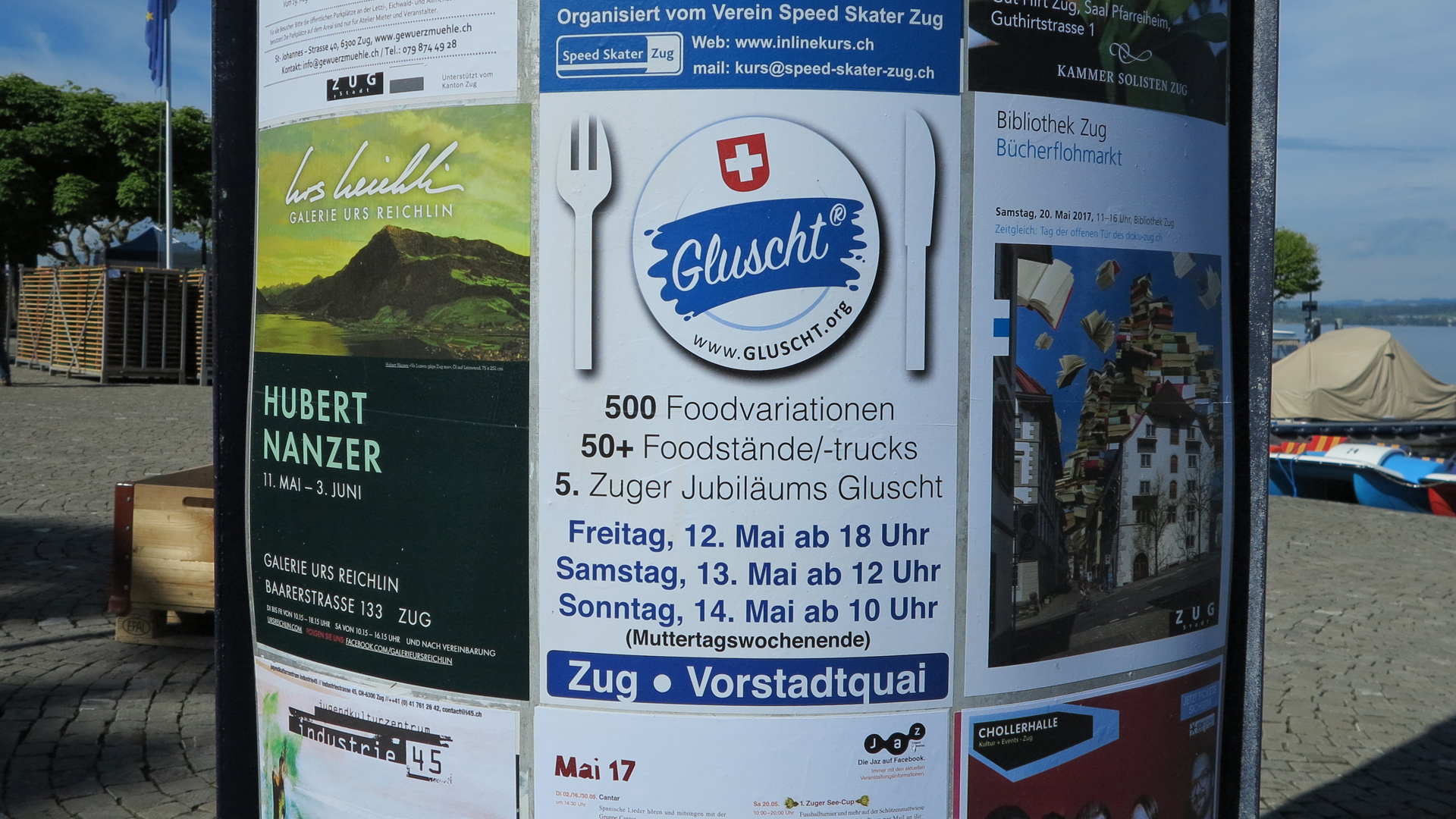 Nicht ganz einfacher Lebensstil © Walter Ludin (Food-Event in Zug, 2017)