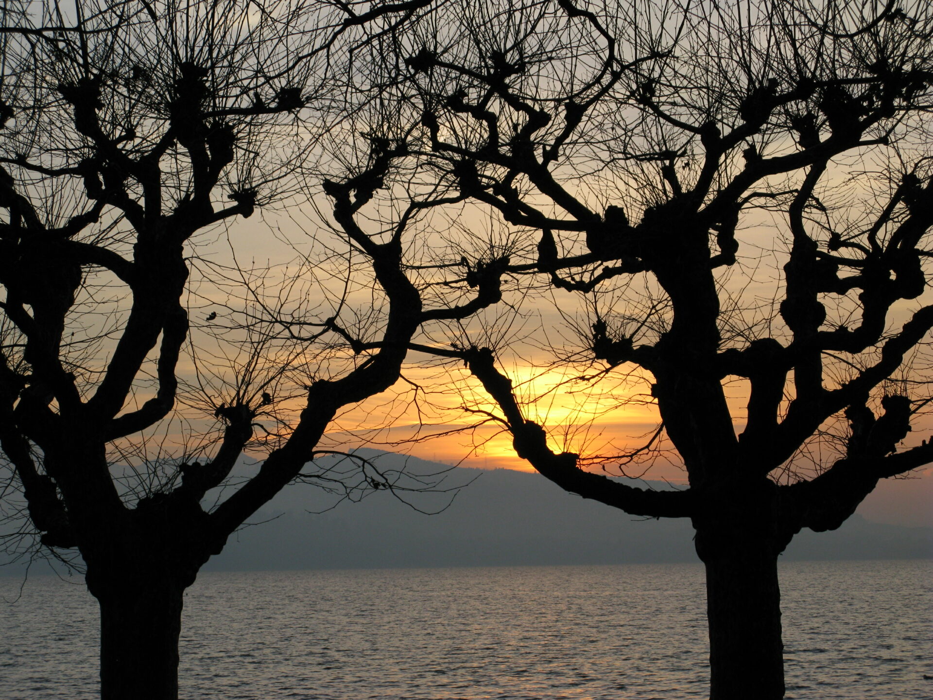 Viel Köstliches kostet nichts, zum Beispiel ein Sonnenuntergang © Walter Ludin