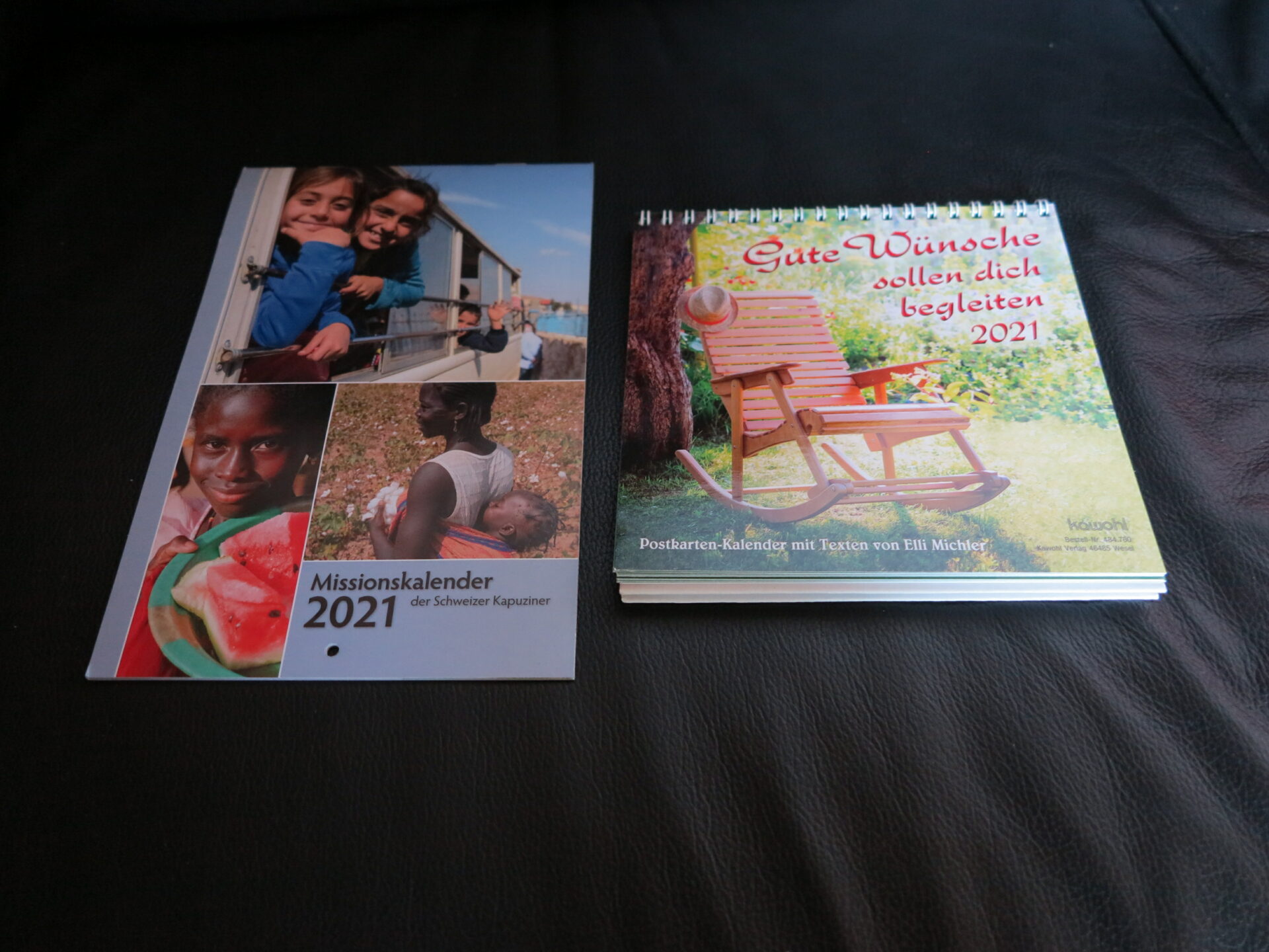 Cover der Kalender © Walter Ludin