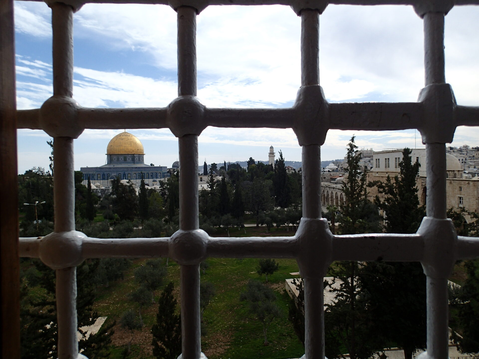 Hinter Gittern: der Jerusalemer Felsendom, eines der wichtigsten Heiligtümer des Islam © zvg