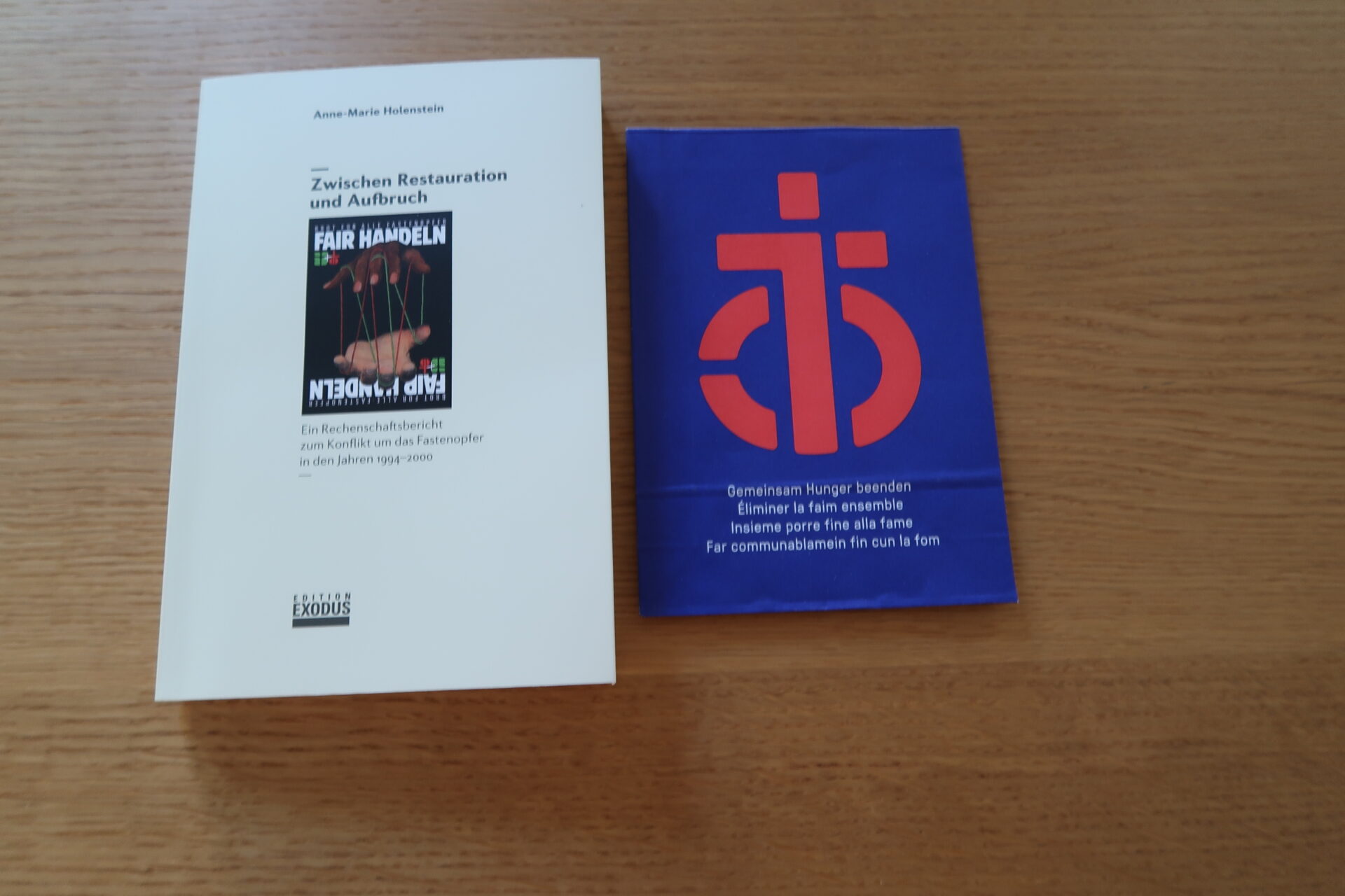 Buch Fastenopfer-Konflikt (1999) © Walter Ludin