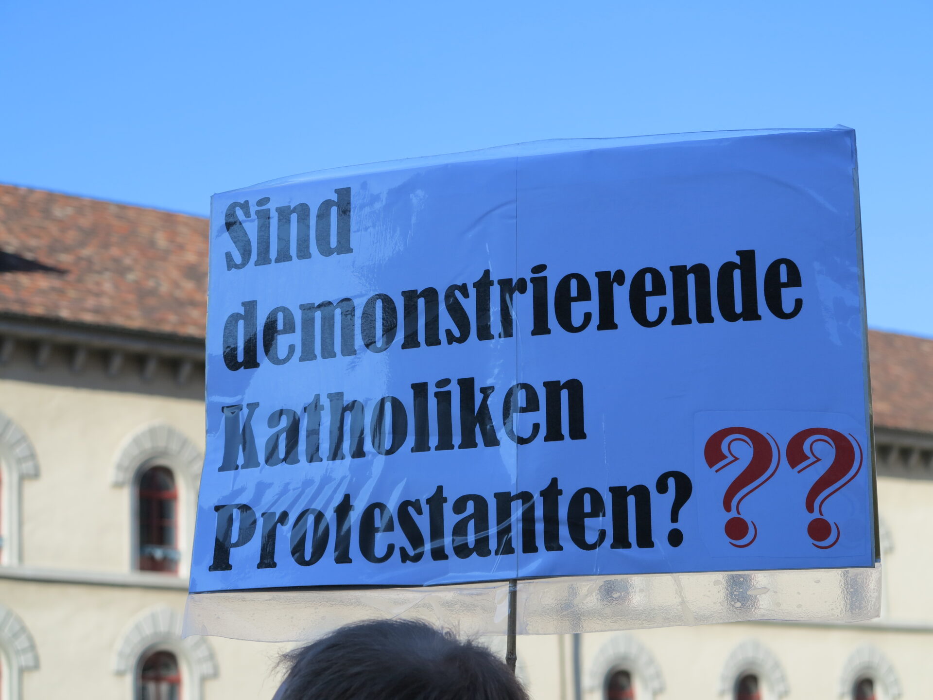 Kirchendemo 14 St. Gallen © Walter Ludin
