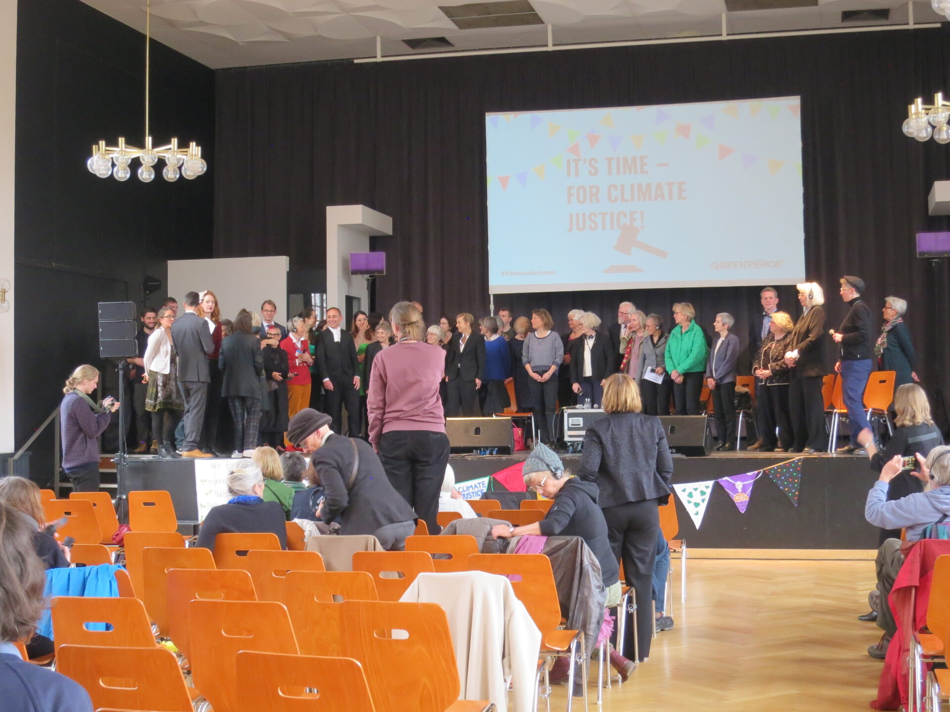 Abschlussveranstaltung der KlimaSeniorinnen in Strassburg. Foto: Elisabeth Aeberli