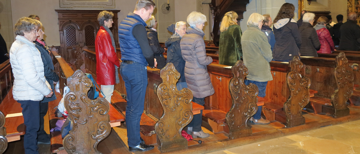 Auch Gottesdienst ist ein Ausdruck von Gottesliebe © Walter Ludin